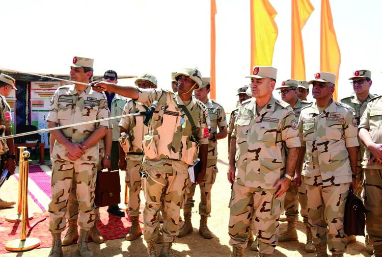 CoS Askar inspects tactical drill in Central Zone 1 - Egyptian Gazette