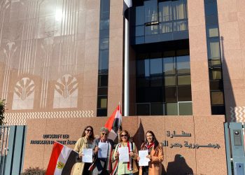 Egyptians residing in Germany flock to embassy to endorse Sisi for reelection