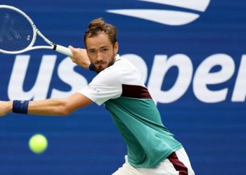 Medvedev sweats out ‘brutal’ US Open win to reach semi-finals