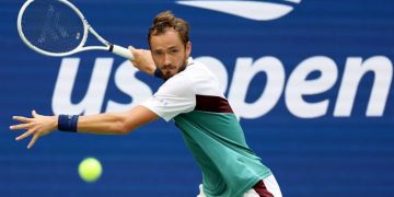 Medvedev sweats out ‘brutal’ US Open win to reach semi-finals