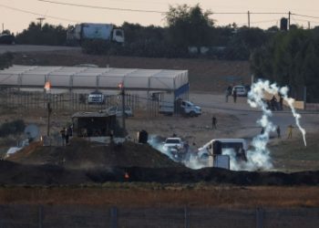 Three Palestinians wounded in clashes on Israel-Gaza border, Palestinian officials say