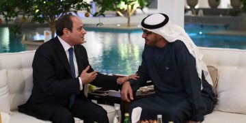 President Sisi meets UAE president