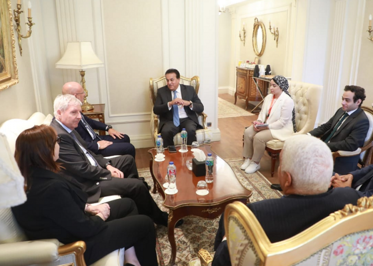 Health min. discusses cooperation with Eni Foundation 2 - Egyptian Gazette Health min. discusses cooperation with Eni Foundation 1 - Egyptian Gazette