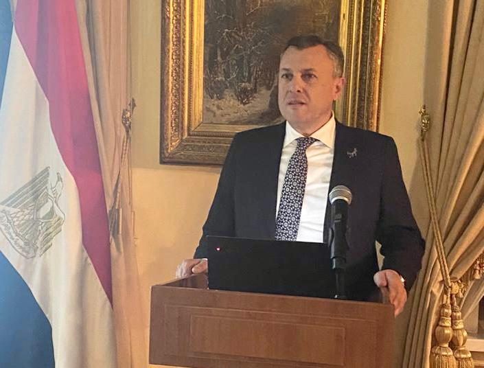 Egypt's Tourism Minister Ahmed Issa