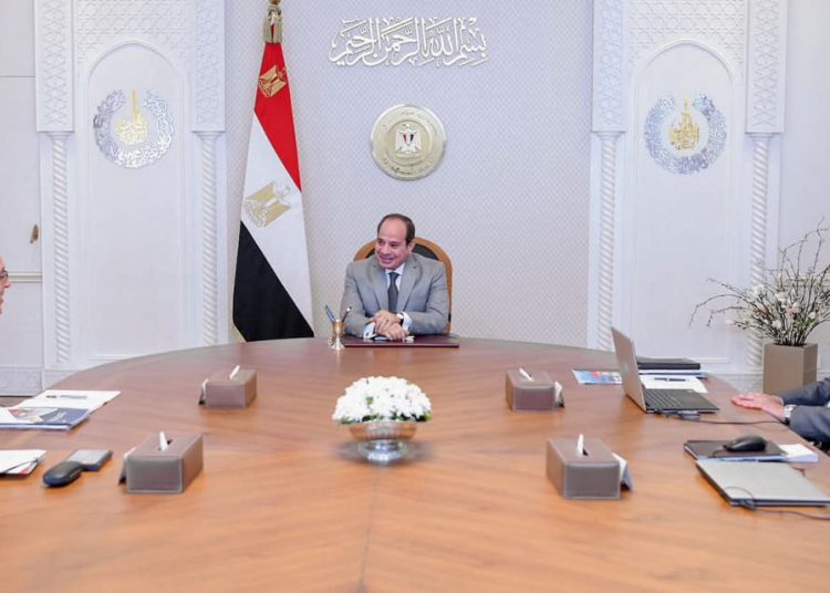 President reviews progress of investment projects in SCZone 1 - Egyptian Gazette