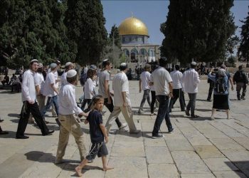Dozens of Israeli settlers storm Al Aqsa Mosque