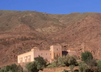 Morocco earthquake damages historic mountain mosque