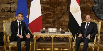Sisi, Macron agree on importance of containing Gaza crisis