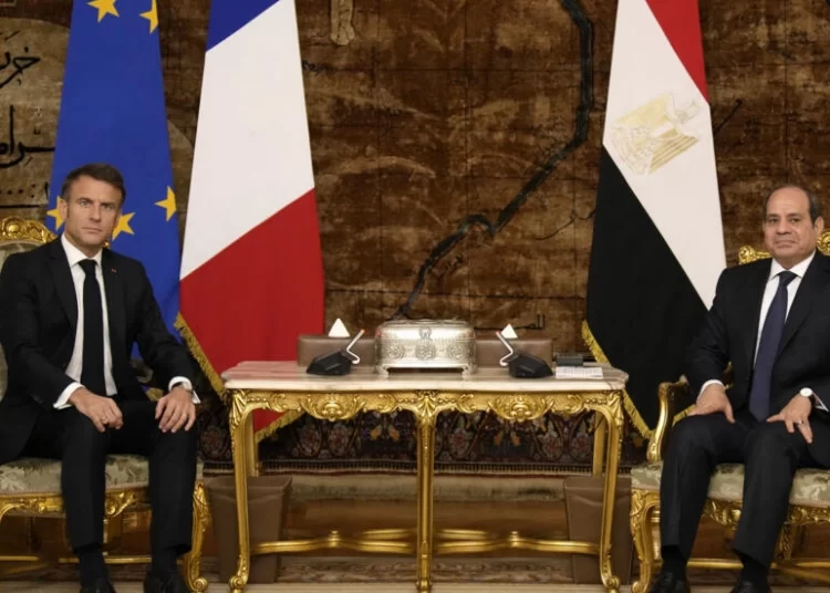 Sisi, Macron agree on importance of containing Gaza crisis 1 - Egyptian Gazette