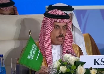 Saudi Arabia rejects Israel’s attempts of forced displacement of Palestinians, FM says
