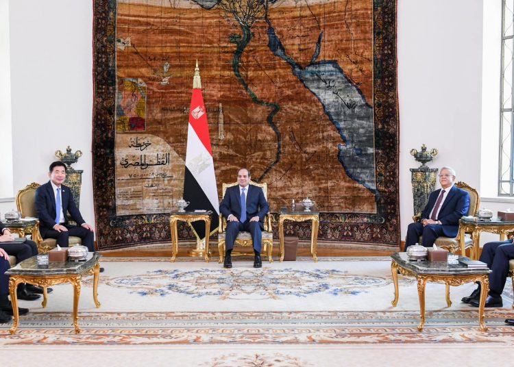 President Sisi receives South Korea's National Assembly Speaker 1 - Egyptian Gazette