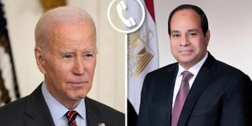 Sisi, Biden agree on increasing Gaza aid, reject displacement of Palestinians
