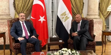 Shoukry, Fidan hold lengthy talks on joint cooperation, Gaza crisis