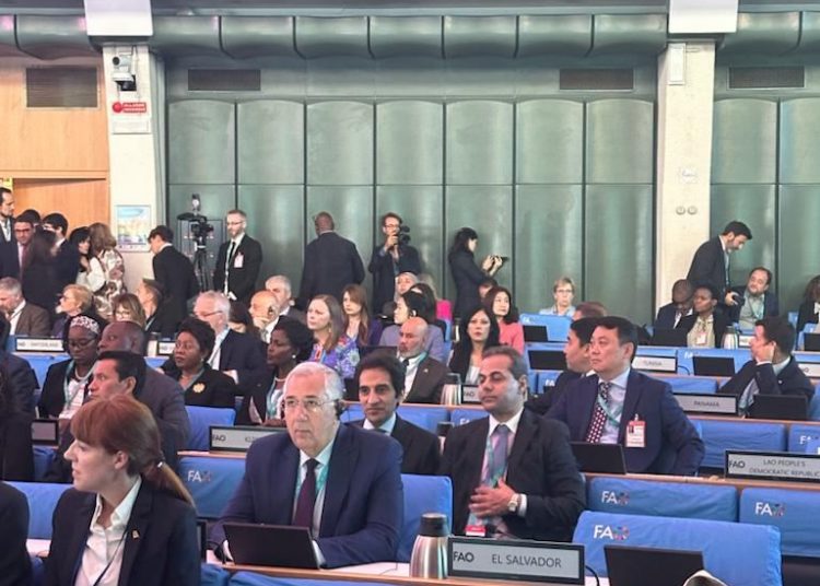 Agriculture min. participates in World Food Day ceremony in Rome 1 - Egyptian Gazette