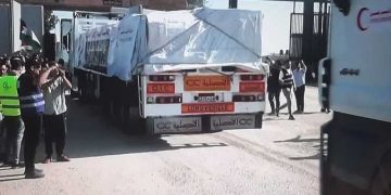 Egyptian efforts succeed in opening Rafah crossing to allow entry of aid to Palestinians