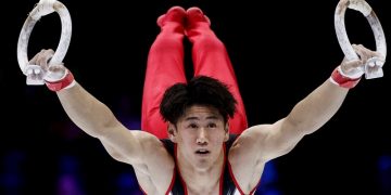 Chiba inspires Japan at gymnastics worlds