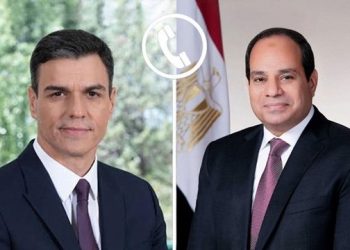 Sisi, Spanish PM discuss conditions in Gaza