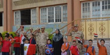 Armed Forces honor sons of martyrs, injured on October War Victory anniv.