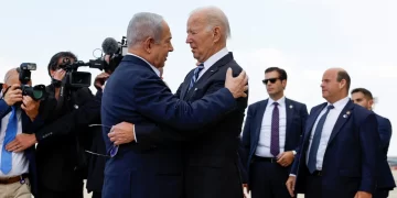 Biden arrives in Israel facing a difficult diplomatic mission 1 - Egyptian Gazette Biden arrives in Israel facing a difficult diplomatic mission