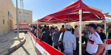 Citizens continue flocking on notary offices to fill in endorsement forms for President Sisi 1 - Egyptian Gazette Citizens continue flocking on notary offices to fill in endorsement forms for President Sisi