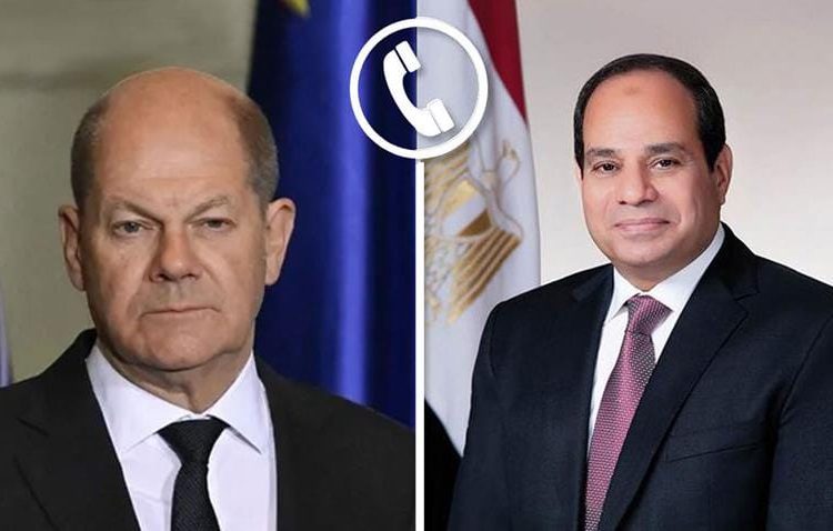Sisi, German chancellor probe de-escalation efforts in Gaza 1 - Egyptian Gazette