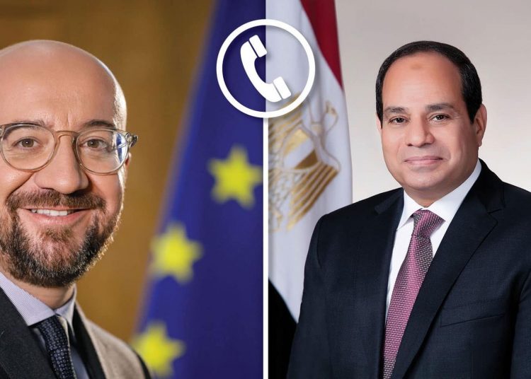 Sisi, European Council president mull developments in Palestinian-Israeli arena 1 - Egyptian Gazette