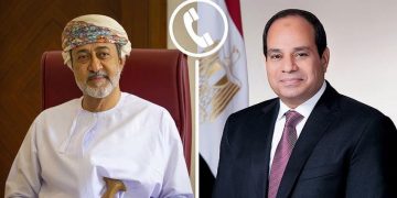 Sisi, Sultan of Oman discuss over phone efforts to reach just solution to Palestinian issue