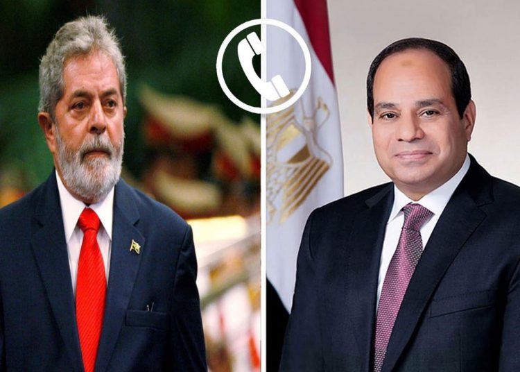 Sisi, da Silva discuss security, humanitarian conditions in Gaza 2 - Egyptian Gazette Sisi, da Silva discuss security, humanitarian conditions in Gaza 1 - Egyptian Gazette