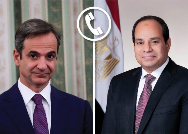 Sisi, Greek PM probe military escalation in Gaza over phone 1 - Egyptian Gazette