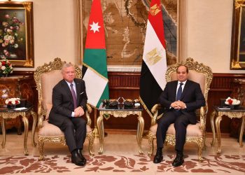 Sisi, King Abdullah reject forced displacement of Palestinians