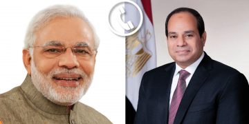 Sisi, Indian PM review developments of Israeli military operations in Gaza