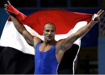 Wrestler Gaber makes powerful comeback