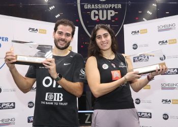 Grasshopper Cup: El-Sherbini and Gawad claim titles