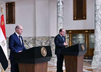 Sisi, Scholz discuss ways to boost bilateral relations