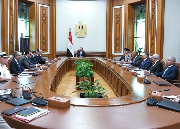 Sisi chairs National Security Council meeting 1 - Egyptian Gazette