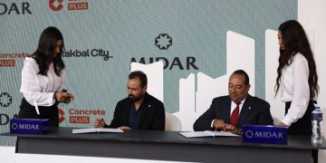 Midar lays foundation stone for MERCATO, largest service area in Mostakbal City, with total investments of LE500m 1 - Egyptian Gazette Midar lays foundation stone for MERCATO, largest service area in Mostakbal City, with total investments of LE500m
