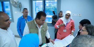 Health minister inspects health facilities in Gharbia 1 - Egyptian Gazette Health minister inspects health facilities in Gharbia