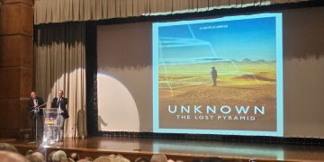 ‘Unknown: The Lost Pyramid’ crew in Cairo