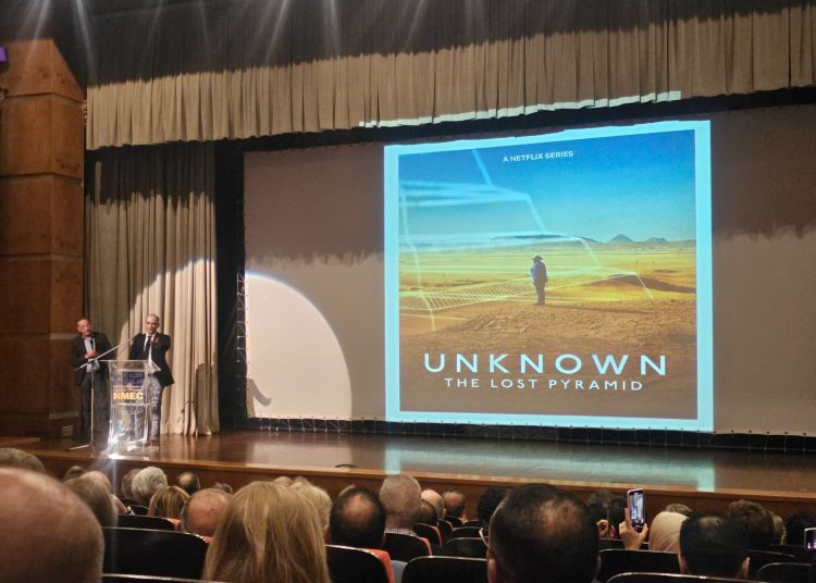 ‘Unknown: The Lost Pyramid’ crew in Cairo 1 - Egyptian Gazette