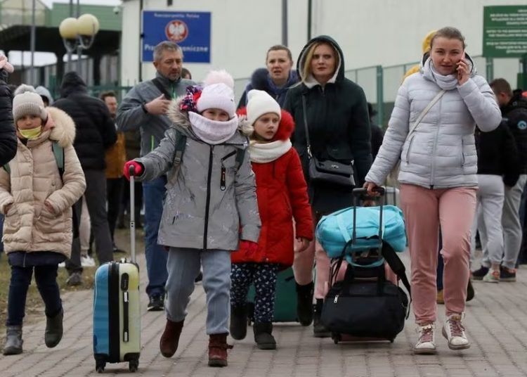21,700 Ukrainians cross border into Poland over past 24 hrs 1 - Egyptian Gazette