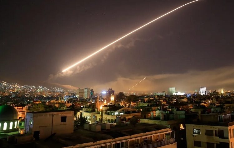 Syrian air defenses repel Israeli aggression on surroundings of Damascus 2 - Egyptian Gazette Syrian air defenses repel Israeli aggression on surroundings of Damascus 1 - Egyptian Gazette