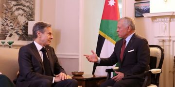 Shoukry, four other Arab FMs convene with Blinken in Amman