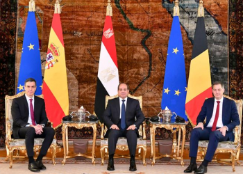 President Sisi lauds stances of PMs of Spain, Belgium on Gaza