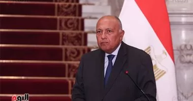 FM arrives in Amman for Arab ministerial meeting on Gaza 2 - Egyptian Gazette FM arrives in Amman for Arab ministerial meeting on Gaza 1 - Egyptian Gazette