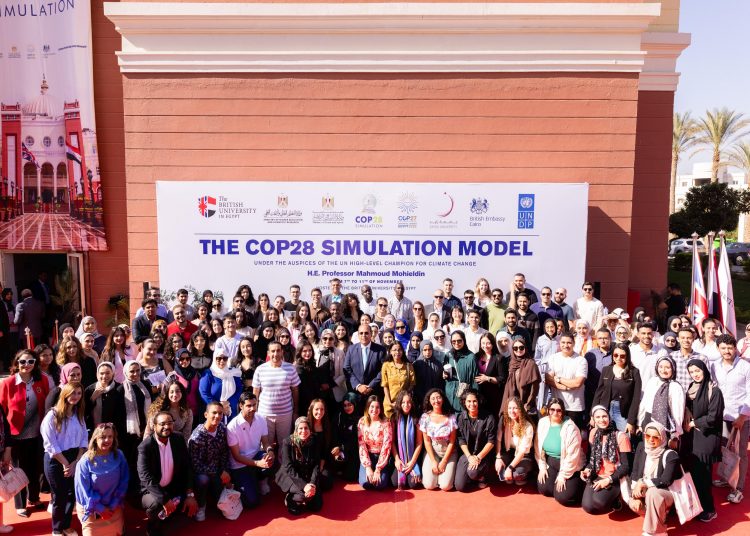British University in Egypt inaugurates COP28 Simulation Model 1 - Egyptian Gazette