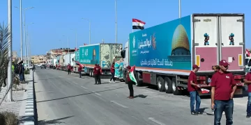 Egypt resumes efforts to deliver humanitarian aid supplies to Gaza