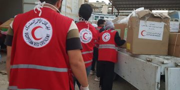 OCHA hails efforts by Egyptian, Palestinian Red Crescent Societies in delivering aid to Gaza Strip