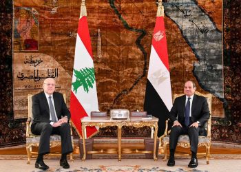 Sisi asserts Egypt’s unwavering support to Lebanon’s state institutions