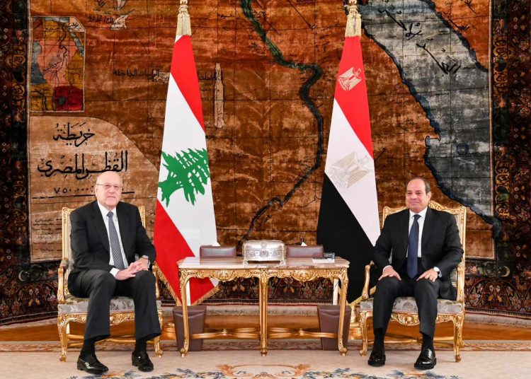 Sisi asserts Egypt's unwavering support to Lebanon's state institutions 2 - Egyptian Gazette Sisi asserts Egypt's unwavering support to Lebanon's state institutions 1 - Egyptian Gazette