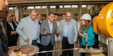 Military Production Minister inspects Abu Zaabal Company for Specialized Industries 1 - Egyptian Gazette Military Production Minister inspects Abu Zaabal Company for Specialized Industries